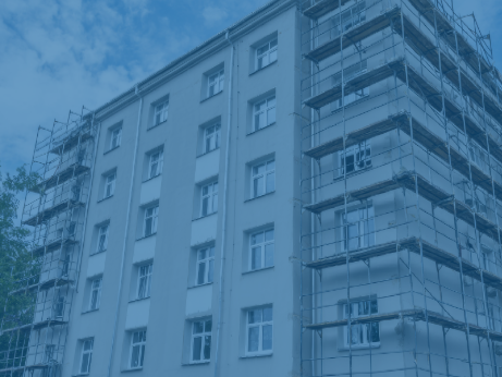 Huskonstruktion, inramning, gradering till färdigt kök